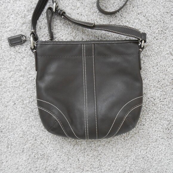 Vintage Coach SoHo Brown Leather Crossbody Bag EUC - Picture 3 of 12